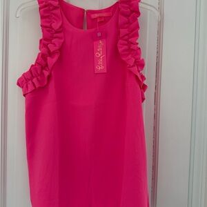 Lilly Pulitzer Roxie Pink Sleeveless Top